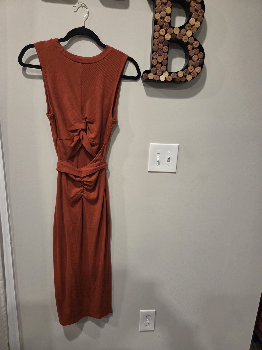 Midi Keyhole Dress